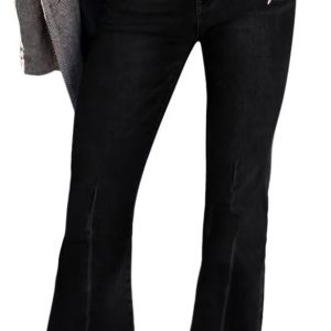 High Waisted Bell Bottom Jeans for Women Flare Jeans for Women Stretch Wide Leg Jeans
