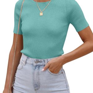 Women's Summer 2 Piece Outfits  Crop Top Capri Wide Leg Pants Jumpsuit Linen Lounge Beach Travel Sets